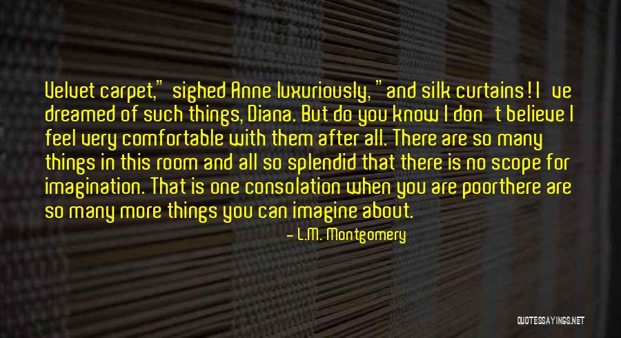 Diana And Anne Quotes By L.M. Montgomery Diana And Anne Quotes By L.M. Montgomery