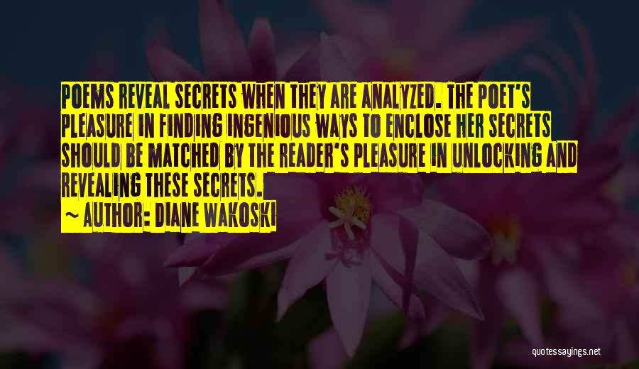 Diane Wakoski Quotes 1814694