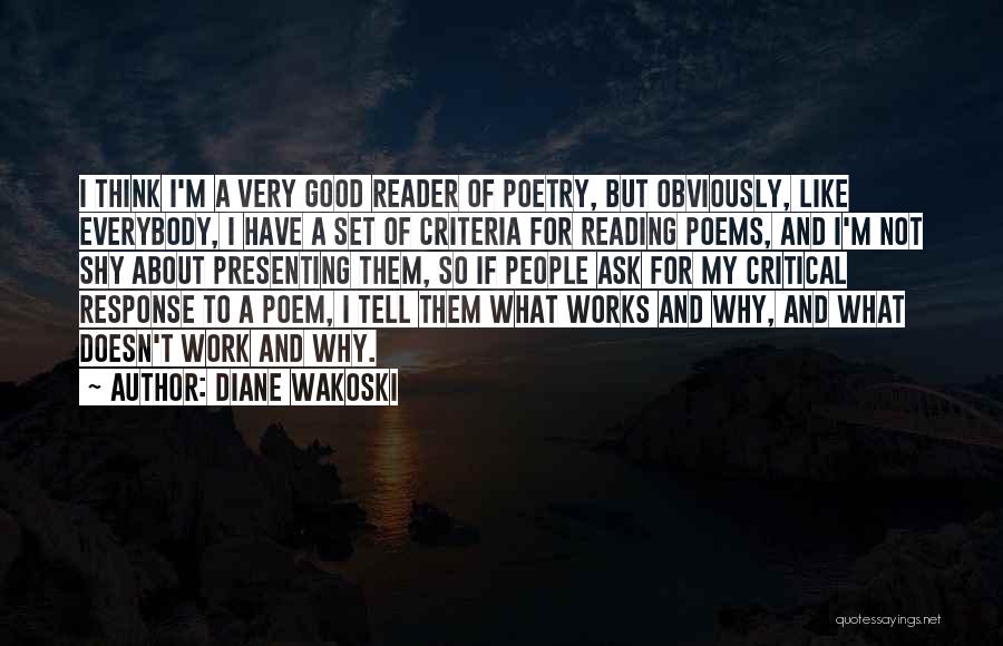 Diane Wakoski Quotes 445323