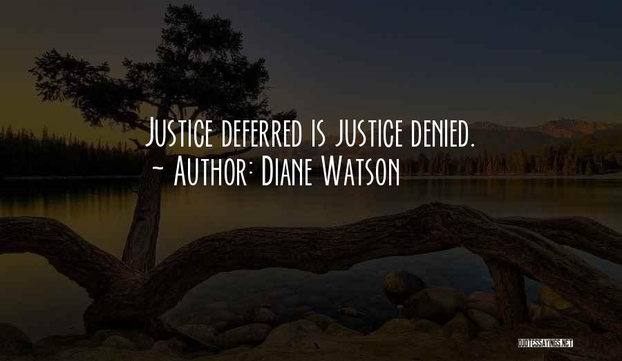 Diane Watson Quotes 1008401
