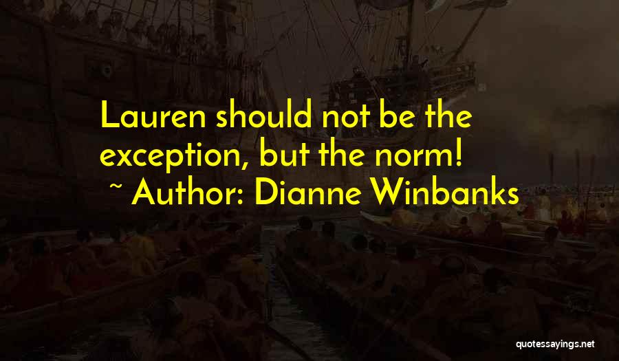 Dianne Winbanks Quotes 2210524