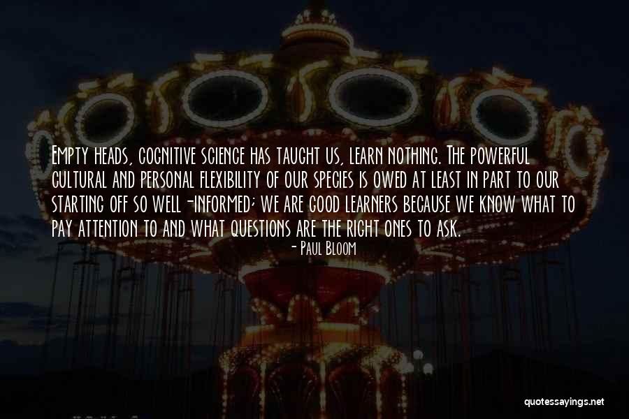 Diantonio Pennsville Quotes By Paul Bloom