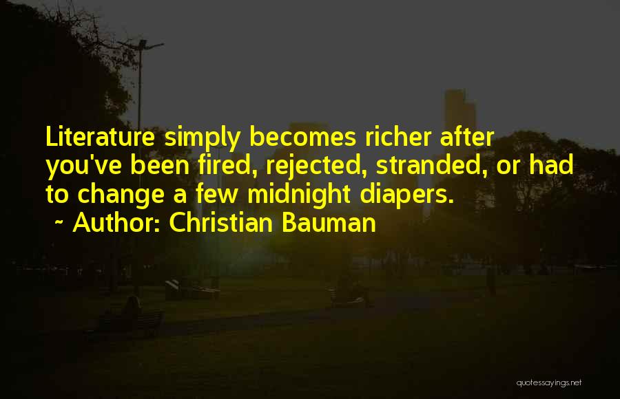 Diapers Quotes By Christian Bauman