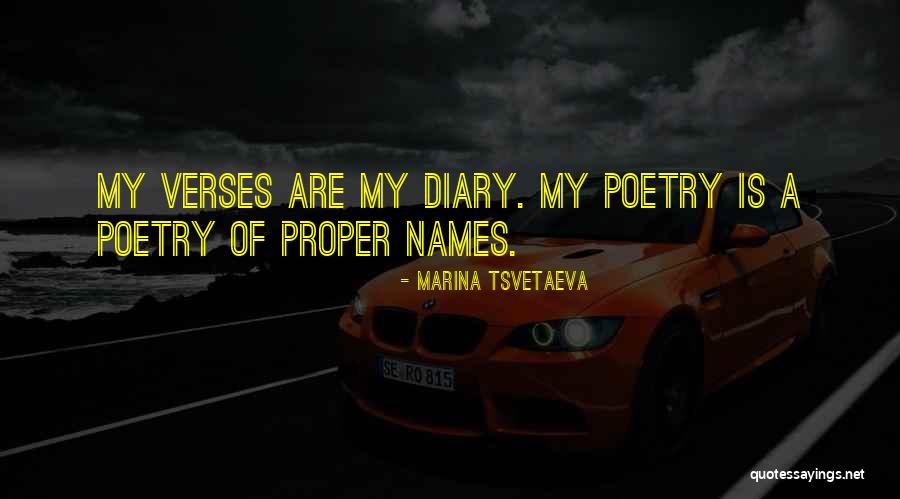 Diaries Quotes By Marina Tsvetaeva