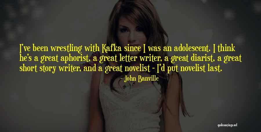 Diarist Quotes By John Banville Diarist Quotes By John Banville