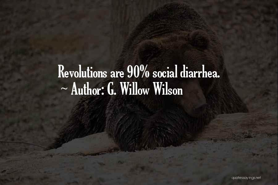 Diarrhea Quotes By G. Willow Wilson