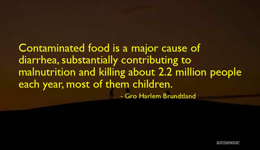 Diarrhea Quotes By Gro Harlem Brundtland