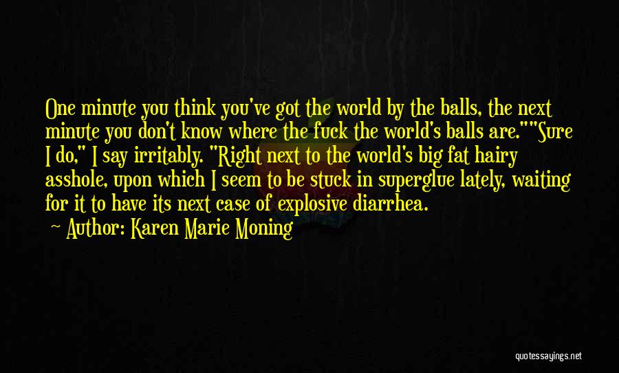 Diarrhea Quotes By Karen Marie Moning