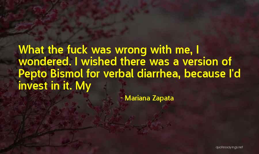 Diarrhea Quotes By Mariana Zapata Diarrhea Quotes By Mariana Zapata