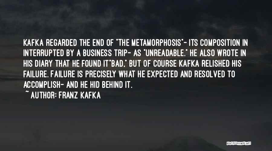 Diary Quotes By Franz Kafka