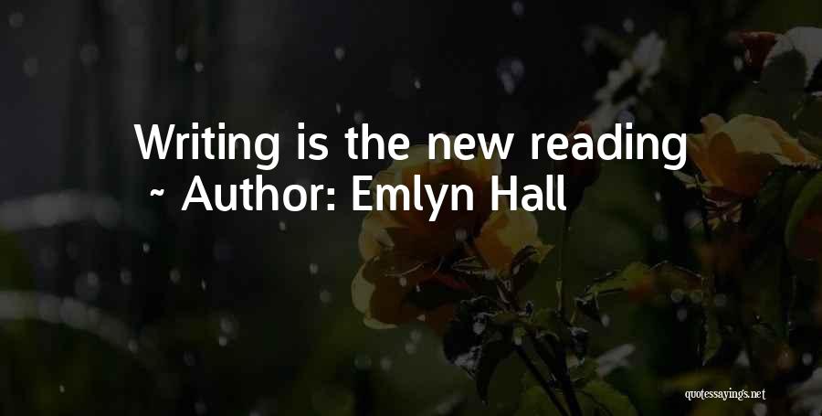 Diary Writing Quotes By Emlyn Hall