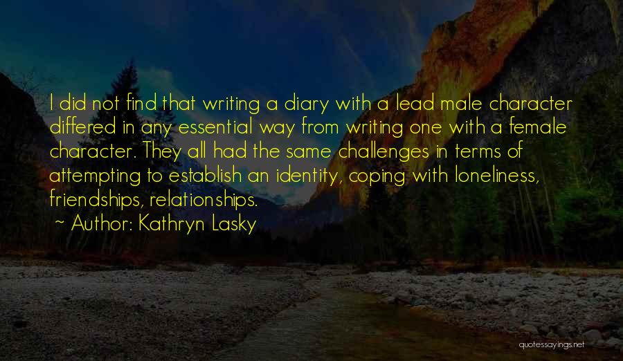 Diary Writing Quotes By Kathryn Lasky