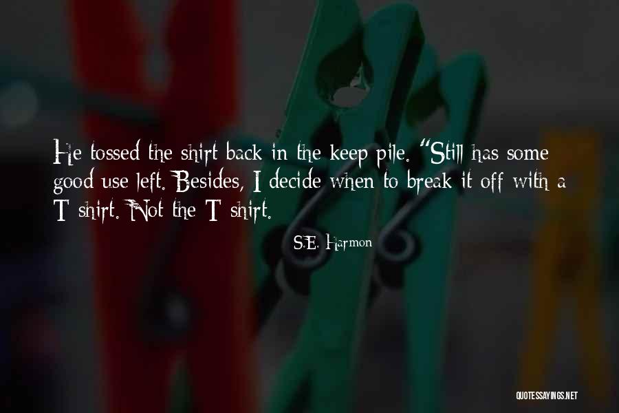 Diatriba Rae Quotes By S.E. Harmon Diatriba Rae Quotes By S.E. Harmon