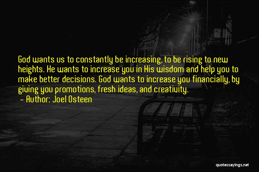 Dibutuhkan Lanjut Quotes By Joel Osteen