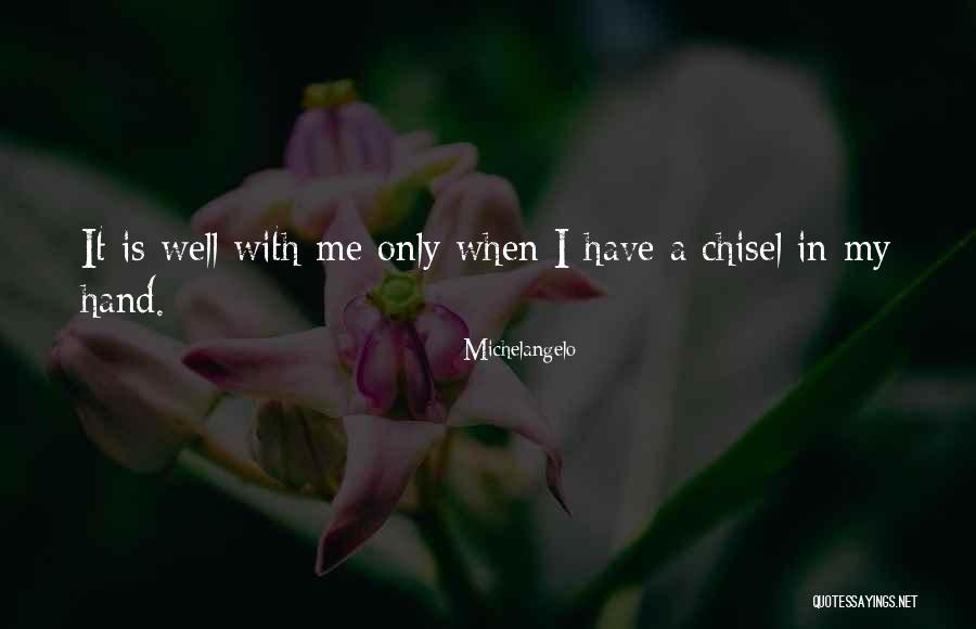 Dicenzo Miller Quotes By Michelangelo
