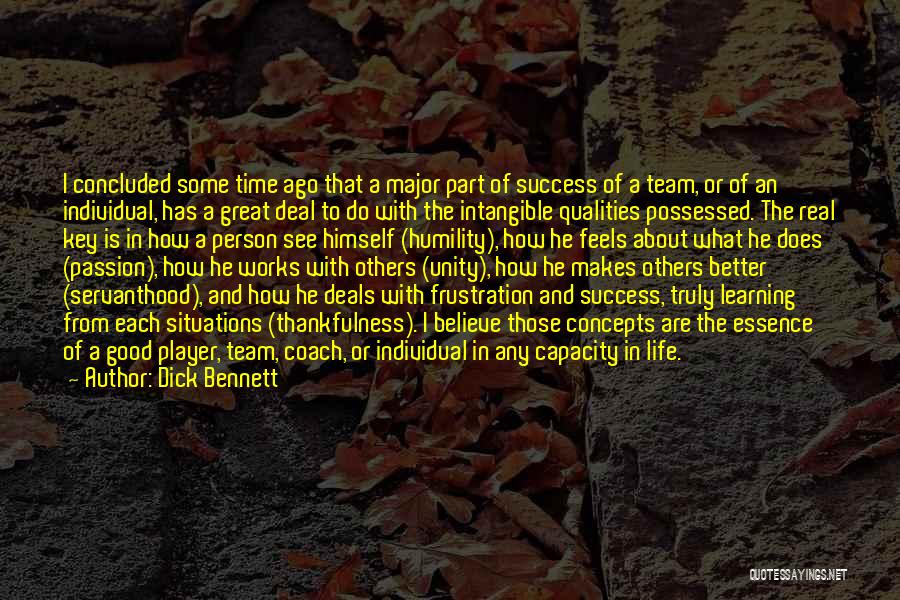 Dick Bennett Quotes 973210