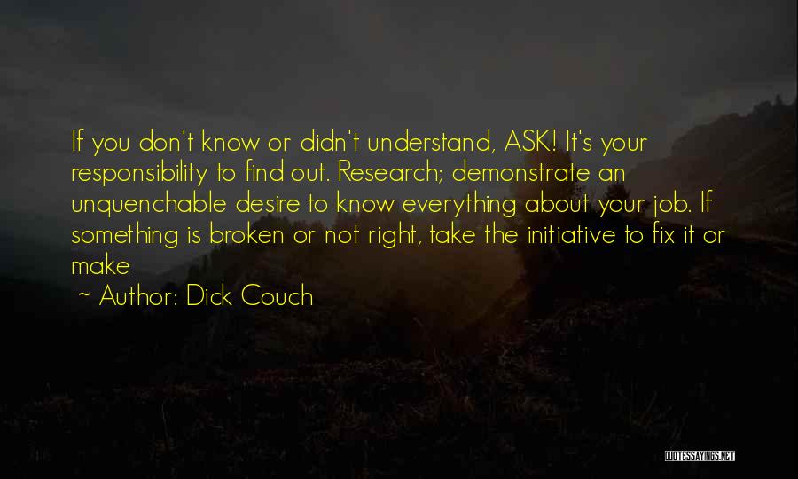 Dick Couch Quotes 1200950