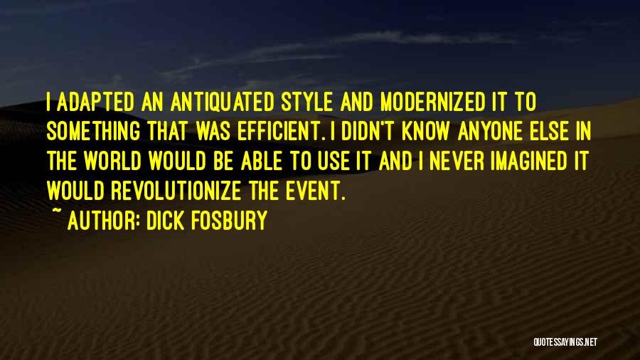 Dick Fosbury Quotes 978174