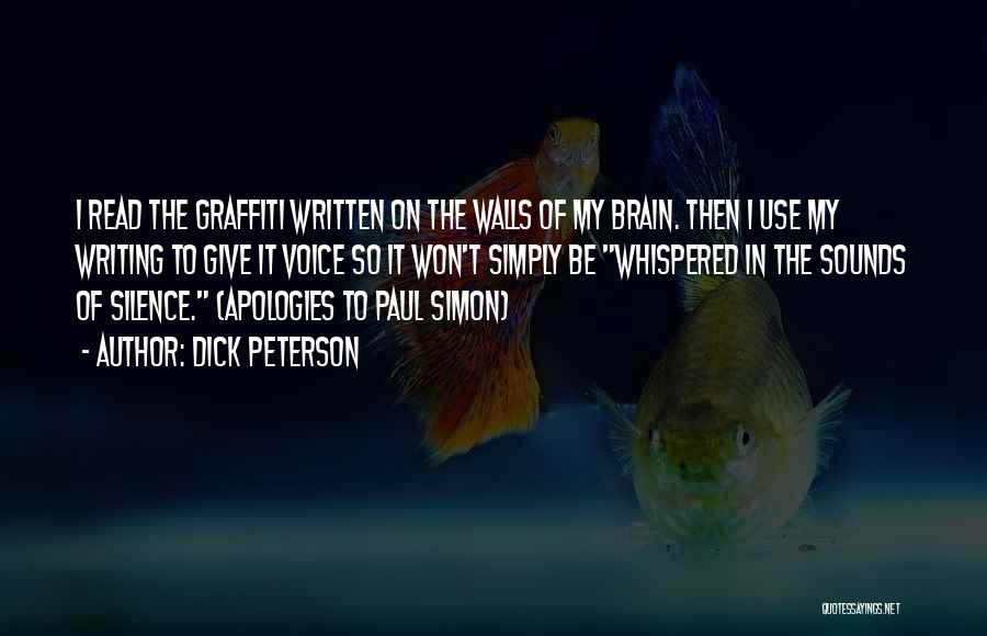 Dick Peterson Quotes 2132663 Dick Peterson Quotes 2132663