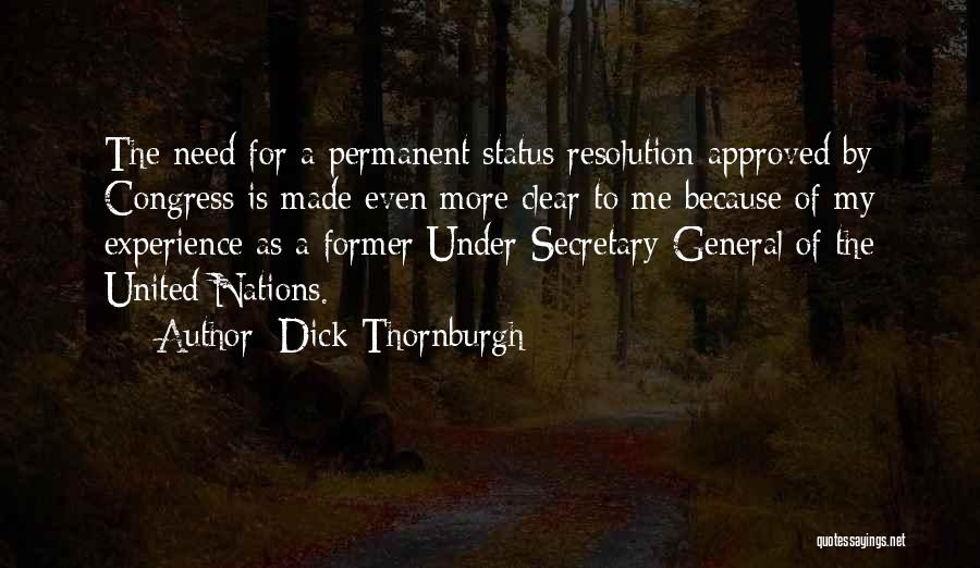 Dick Thornburgh Quotes 1035297