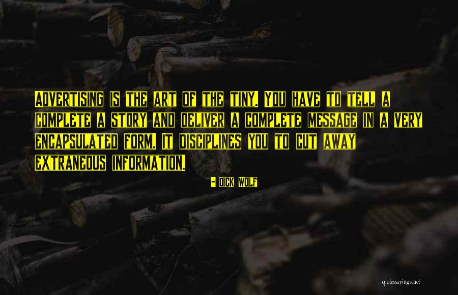 Dick Wolf Quotes 1363803 Dick Wolf Quotes 1363803
