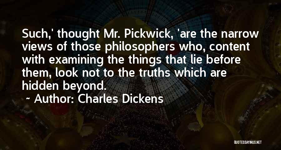 Dickens Pickwick Quotes By Charles Dickens