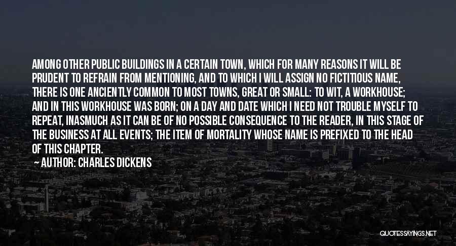 Dickens Workhouse Quotes By Charles Dickens