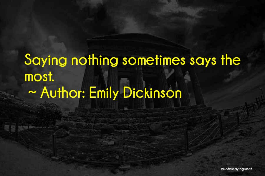 Dickinson Quotes By Emily Dickinson