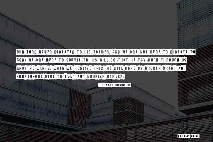 Dictate Quotes By Oswald Chambers Dictate Quotes By Oswald Chambers