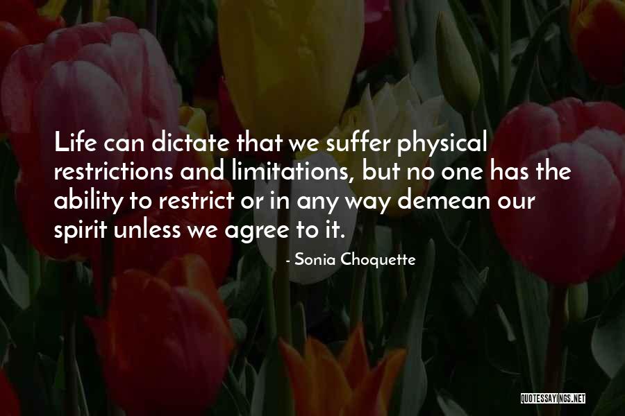 Dictate Quotes By Sonia Choquette Dictate Quotes By Sonia Choquette