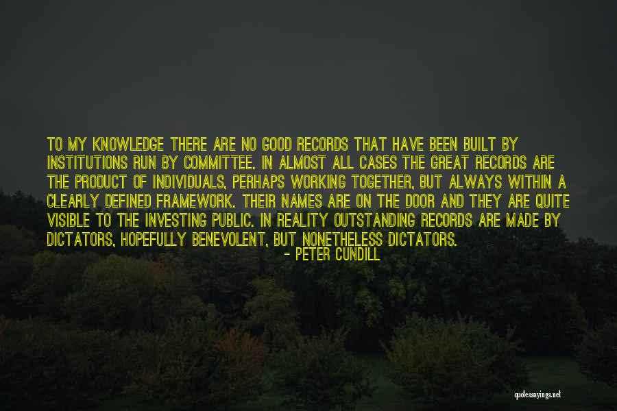 Dictators Quotes By Peter Cundill Dictators Quotes By Peter Cundill