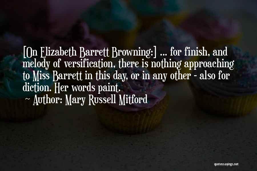 Diction Quotes By Mary Russell Mitford