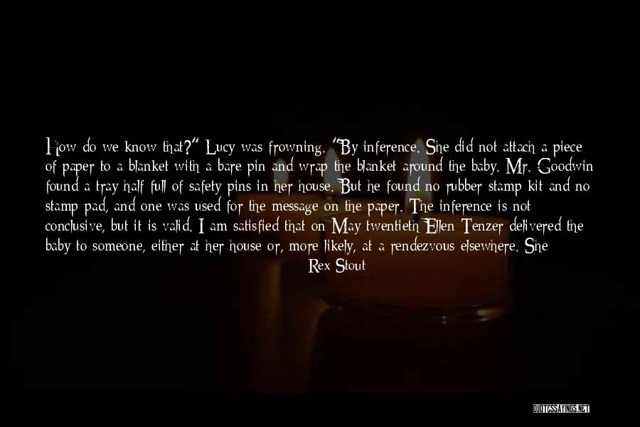 Did Full House Quotes By Rex Stout Did Full House Quotes By Rex Stout