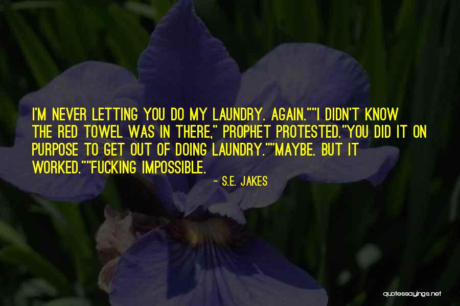 Did It Again Quotes By S.E. Jakes Did It Again Quotes By S.E. Jakes
