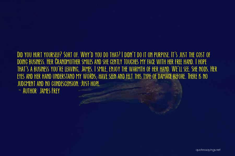 Did It Hurt Quotes By James Frey