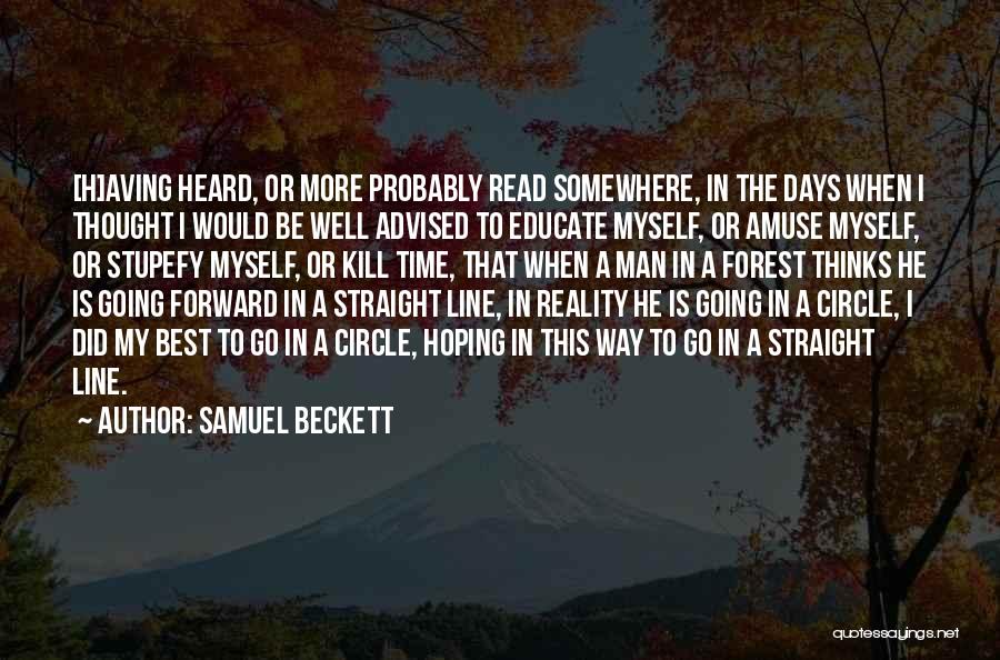 Did My Best Quotes By Samuel Beckett