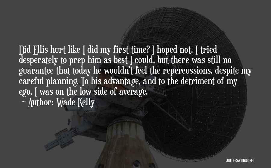 Did My Best Quotes By Wade Kelly