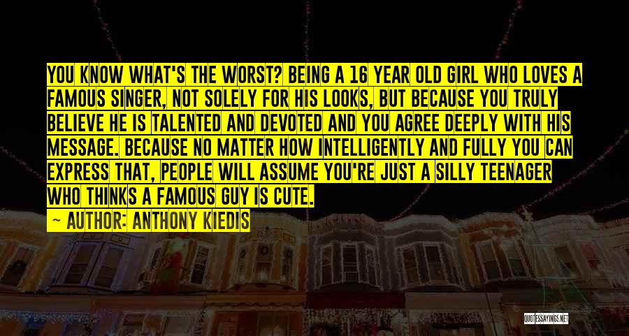 Did You Know Cute Quotes By Anthony Kiedis Did You Know Cute Quotes By Anthony Kiedis