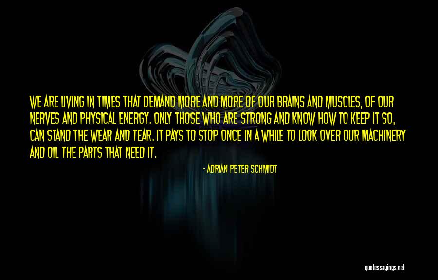 Did You Know Fitness Quotes By Adrian Peter Schmidt