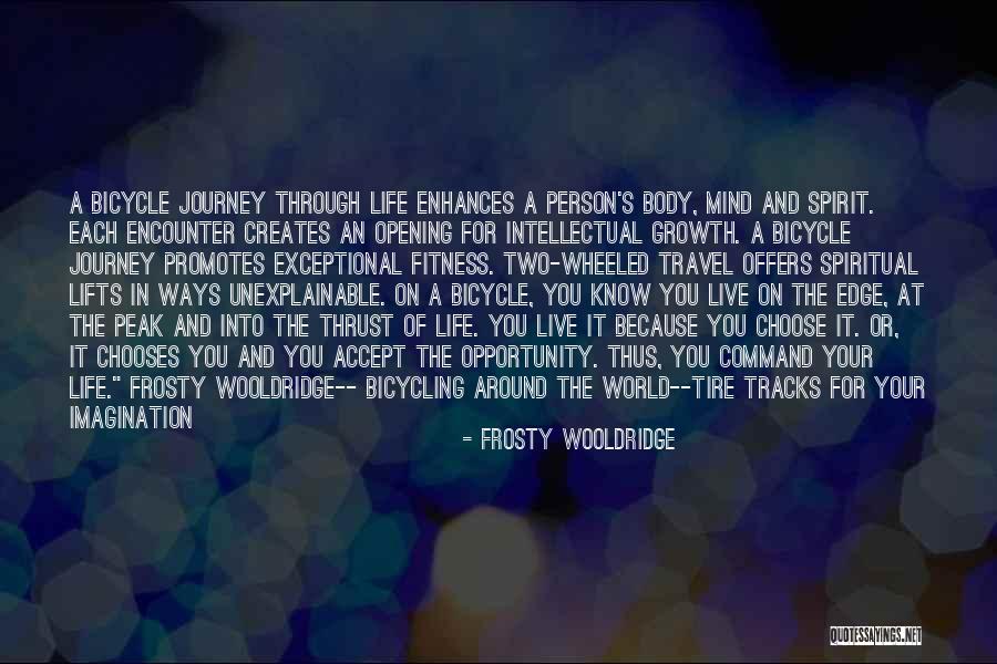 Did You Know Fitness Quotes By Frosty Wooldridge