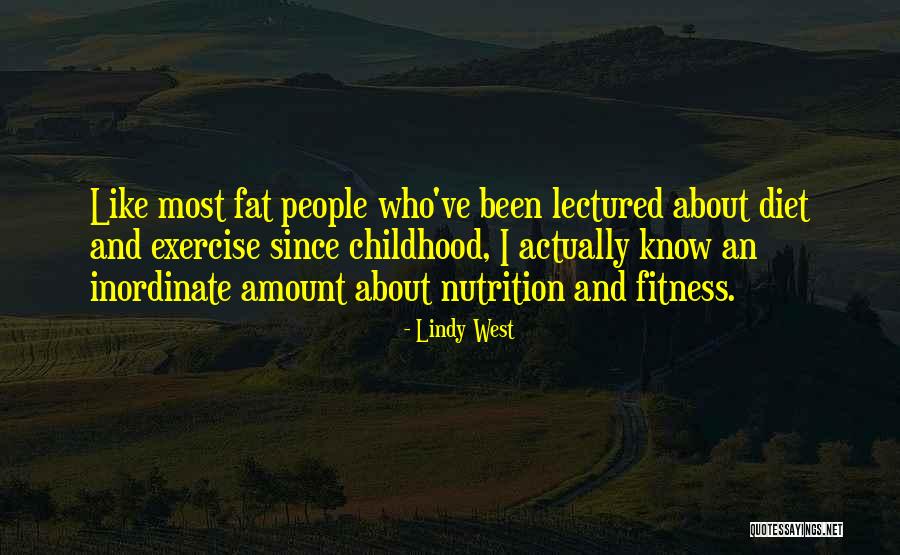 Did You Know Fitness Quotes By Lindy West