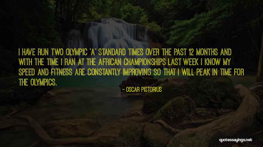 Did You Know Fitness Quotes By Oscar Pistorius
