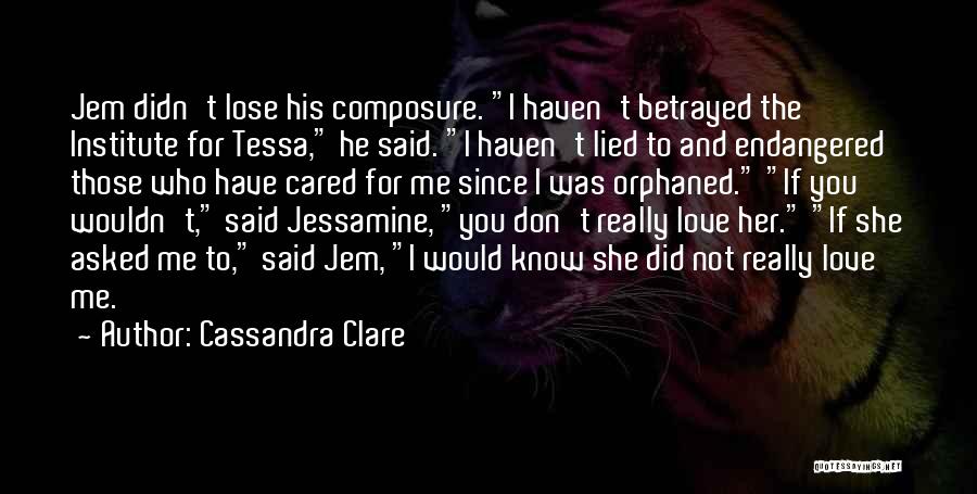 Did You Know Love Quotes By Cassandra Clare