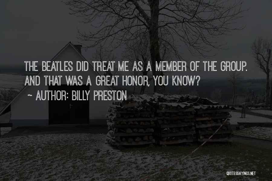 Did You Know Quotes By Billy Preston