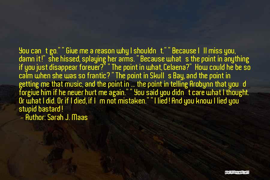 Did You Miss Me Quotes By Sarah J. Maas