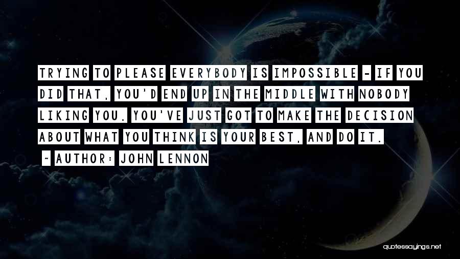 Did Your Best Quotes By John Lennon
