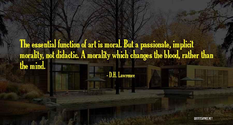 Didactic Quotes By D.H. Lawrence