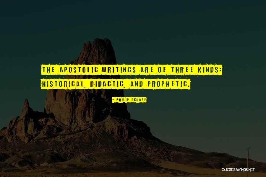 Didactic Quotes By Philip Schaff Didactic Quotes By Philip Schaff