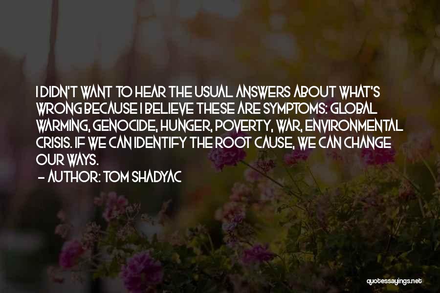Didn't Change Quotes By Tom Shadyac