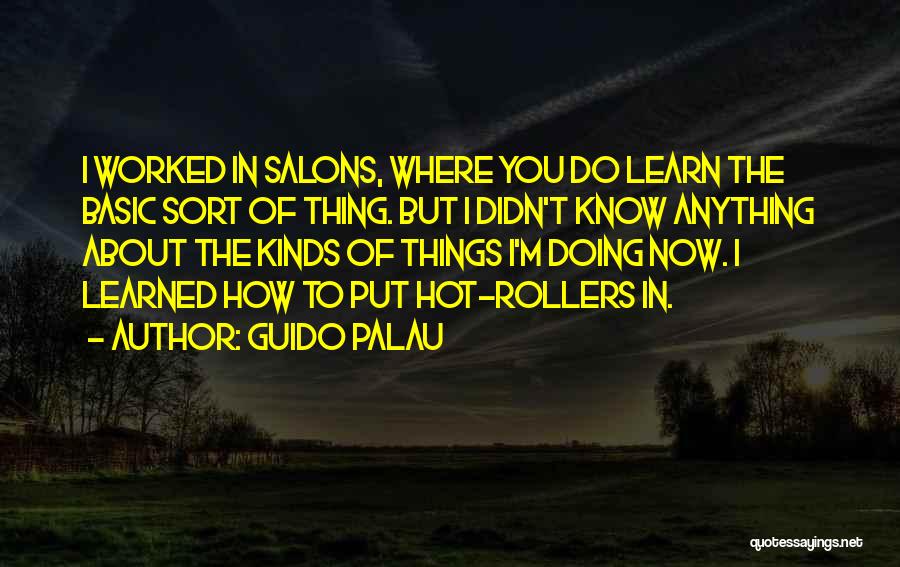 Didn't Do Anything Quotes By Guido Palau